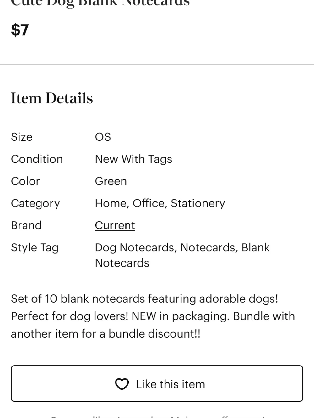 Adorable Dogs Blank Notecards
